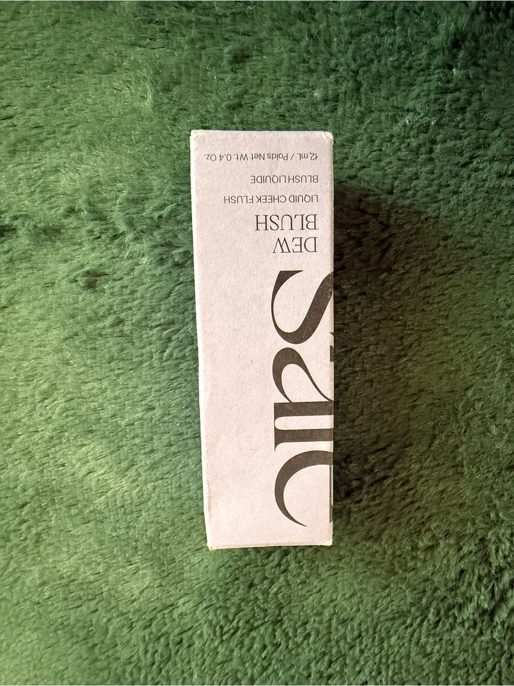 Saie Dew Blush Liquid Cheek Flush in White and Black Packaging